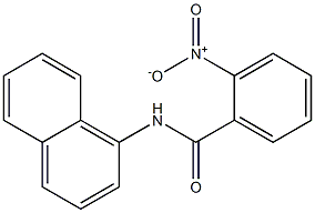 N-naphthalen-1-yl-2-nitrobenzamide 结构式