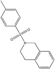 2-(4-methylphenyl)sulfonyl-3,4-dihydro-1H-isoquinoline 结构式