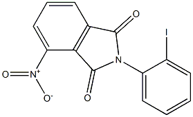 2-(2-iodophenyl)-4-nitroisoindole-1,3-dione 结构式