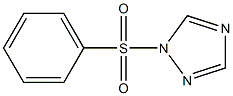 1-(benzenesulfonyl)-1,2,4-triazole 结构式