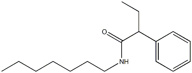 N-heptyl-2-phenylbutanamide 结构式