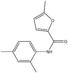 N-(2,4-dimethylphenyl)-5-methylfuran-2-carboxamide 结构式