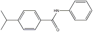 N-phenyl-4-propan-2-ylbenzamide 结构式