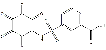 3-[(4-pentoxyphenyl)sulfamoyl]benzoic acid 结构式