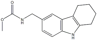 methyl N-(6,7,8,9-tetrahydro-5H-carbazol-3-ylmethyl)carbamate 结构式