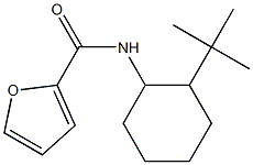 N-(2-tert-butylcyclohexyl)furan-2-carboxamide 结构式