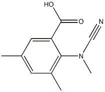 Anthranilicacid,N-(cyanomethyl)-3,5-dimethyl-(6CI) 结构式