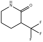 3-三氟甲基-2-哌啶酮 结构式