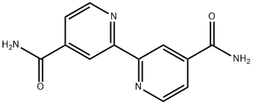 4,4'-二氨基甲酰基-2,2'-联吡啶 结构式