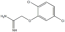 2-(2,5-dichlorophenoxy)ethanimidamide 结构式