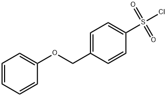 4-(PHENOXYMETHYL)BENZENESULFONYL CHLORIDE 结构式