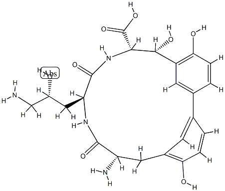 抗生素 LL-AF283 结构式