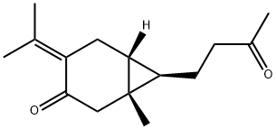 莪术双环烯酮 结构式