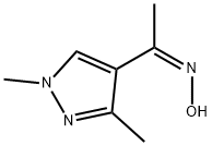 Ethanone,  1-(1,3-dimethyl-1H-pyrazol-4-yl)-,  oxime,  (1Z)- 结构式