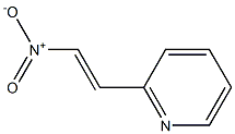 Pyridine,2-[(1E)-2-nitroethenyl]-(9CI) 结构式