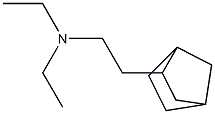 2-Norbornaneethylamine,N,N-diethyl-(6CI) 结构式