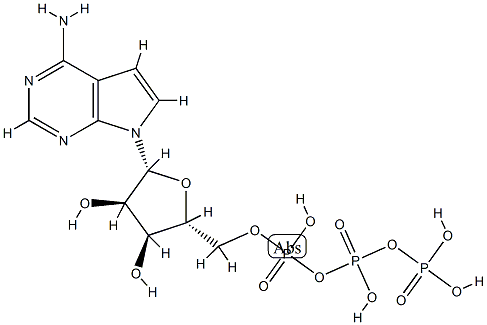 tubercidin 5'-triphosphate 结构式