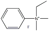 Benzenaminium,N-ethyl-N,N-dimethyl-, iodide (1:1) 结构式