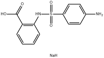 2-(4-sulphonylamido)benzoate sodium 结构式