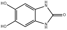 2-Benzimidazolinone,5,6-dihydroxy-(6CI) 结构式