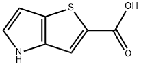 4H-噻吩并[3,2-B]吡咯-2-羧酸 结构式