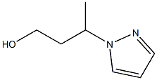 3-(1H-吡唑-1-基)-1-丁醇 结构式