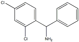 (2,4-dichlorophenyl)(phenyl)methanamine 结构式