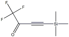 1,1,1-trifluoro-4-(trimethylsilyl)but-3-yn-2-one 结构式