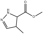 2-Pyrazoline-5-carboxylicacid,4-methyl-,methylester(6CI) 结构式