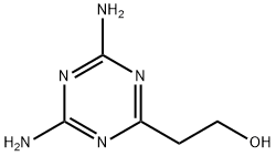 1,3,5-Triazine-2-ethanol,4,6-diamino-(9CI) 结构式