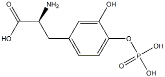 DOPA 4-phosphate 结构式