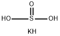 亚硫酸钾 结构式