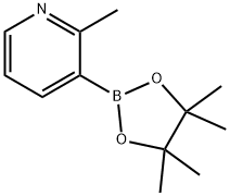 2-甲基吡啶-3-硼酸频哪醇酯 结构式