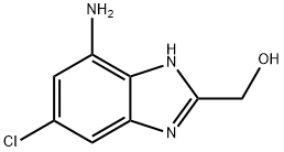 2-Benzimidazolemethanol,4-amino-6-chloro-(6CI) 结构式