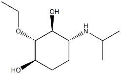 1,3-Cyclohexanediol,2-ethoxy-4-[(1-methylethyl)amino]-,(1alpha,2bta,3alpha,4bta)-(9CI) 结构式