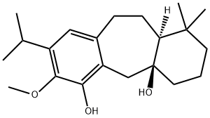 (10S)-12-Methoxy-9,10-seco-9,20-cycloabieta-8,11,13-triene-10,11-diol 结构式