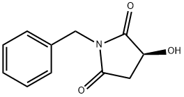 N-苄基-3-羟基-2,5吡咯二酮 结构式