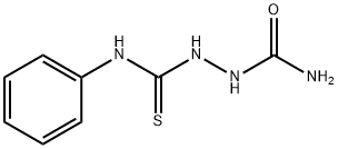 (苯胺硫甲酰基氨基)脲 结构式