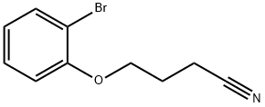 4-(2-溴苯氧基)丁腈 结构式