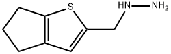 ((5,6-二氢-4H-环戊[B]噻吩-2-基)甲基)肼 结构式