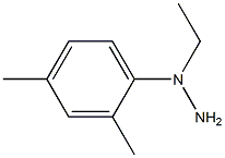 1-[1-(2,4-dimethylphenyl)ethyl]hydrazine 结构式