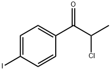1-Propanone, 2-chloro-1-(4-iodophenyl)- 结构式
