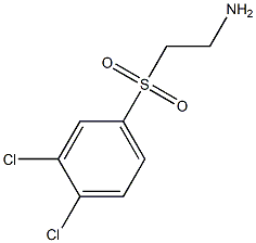 ETHANAMINE,2-[(3,4-DICHLOROPHENYL)SULFONYL]- 结构式