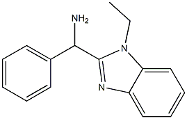 (1-乙基-1H-苯并咪唑-2-基)Β-苄胺 结构式