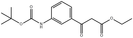 Ethyl3-(3-((tert-butoxycarbonyl)amino)phenyl)-3-oxopropanoate