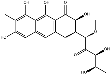 chromomycinone 结构式