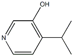 3-Pyridinol,4-(1-methylethyl)-(9CI) 结构式