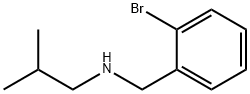[(2-bromophenyl)methyl](2-methylpropyl)amine 结构式