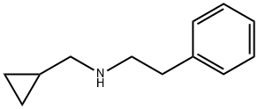 (cyclopropylmethyl)(2-phenylethyl)amine 结构式
