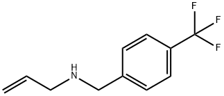 prop-2-en-1-yl({[4-(trifluoromethyl)phenyl]methyl})amine 结构式